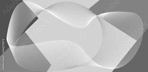 Abstract Geometric gray Background