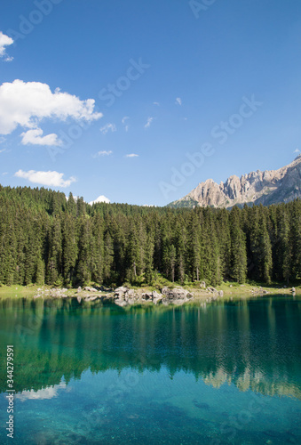 Carezza lake in Trentino South Tyrol © Donatella Loi