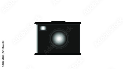 Camera isolated on white