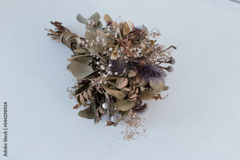 bouquet on a white background bouquet on a white background