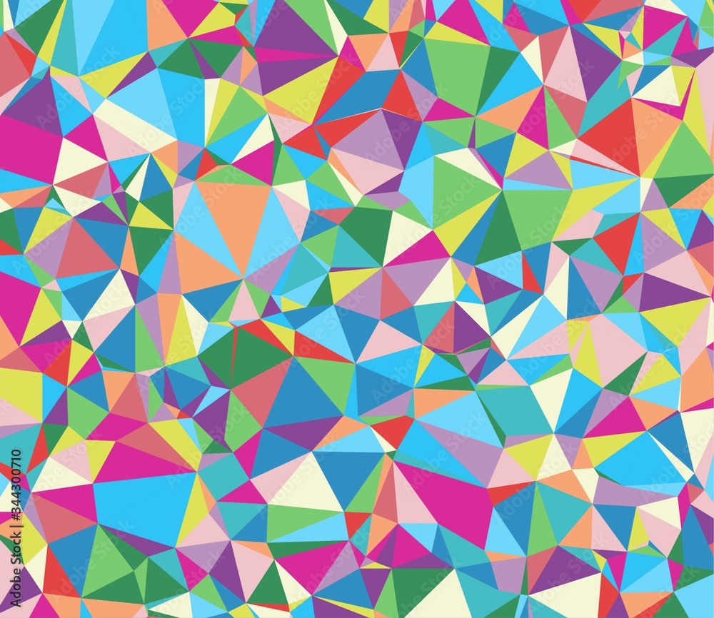 abstract triangular low poly mosaic shapes background