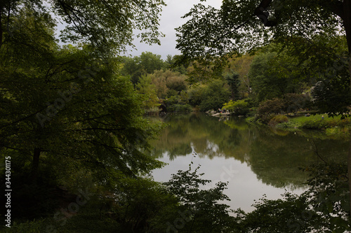 Lake in the Central Park