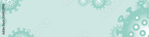Coronavirus disease Covid-19 virus background