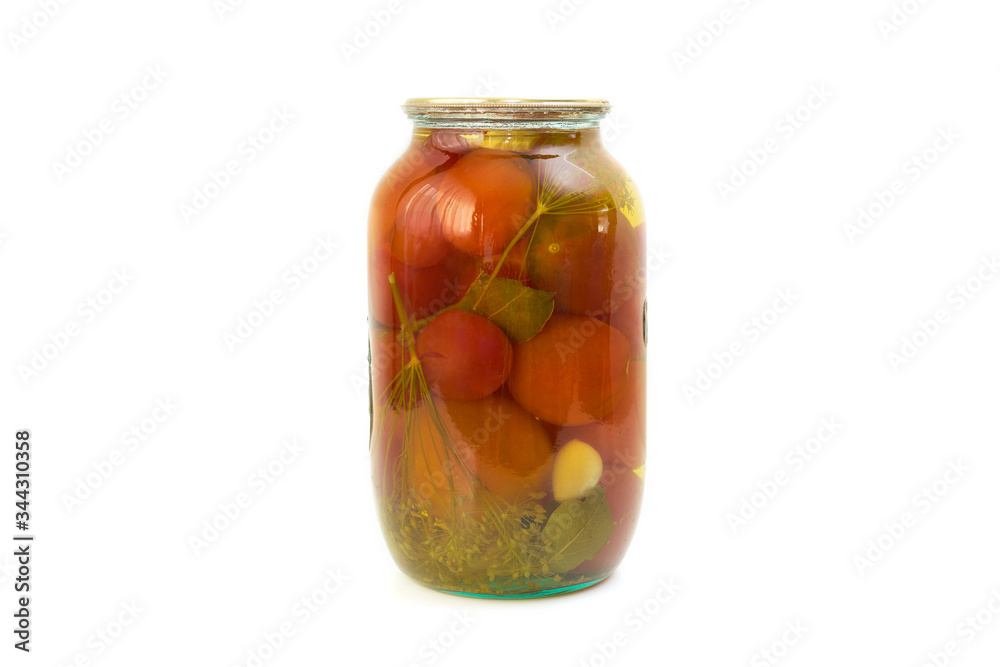 pickled tomatoes in a jar pickled tomatoes in a jar