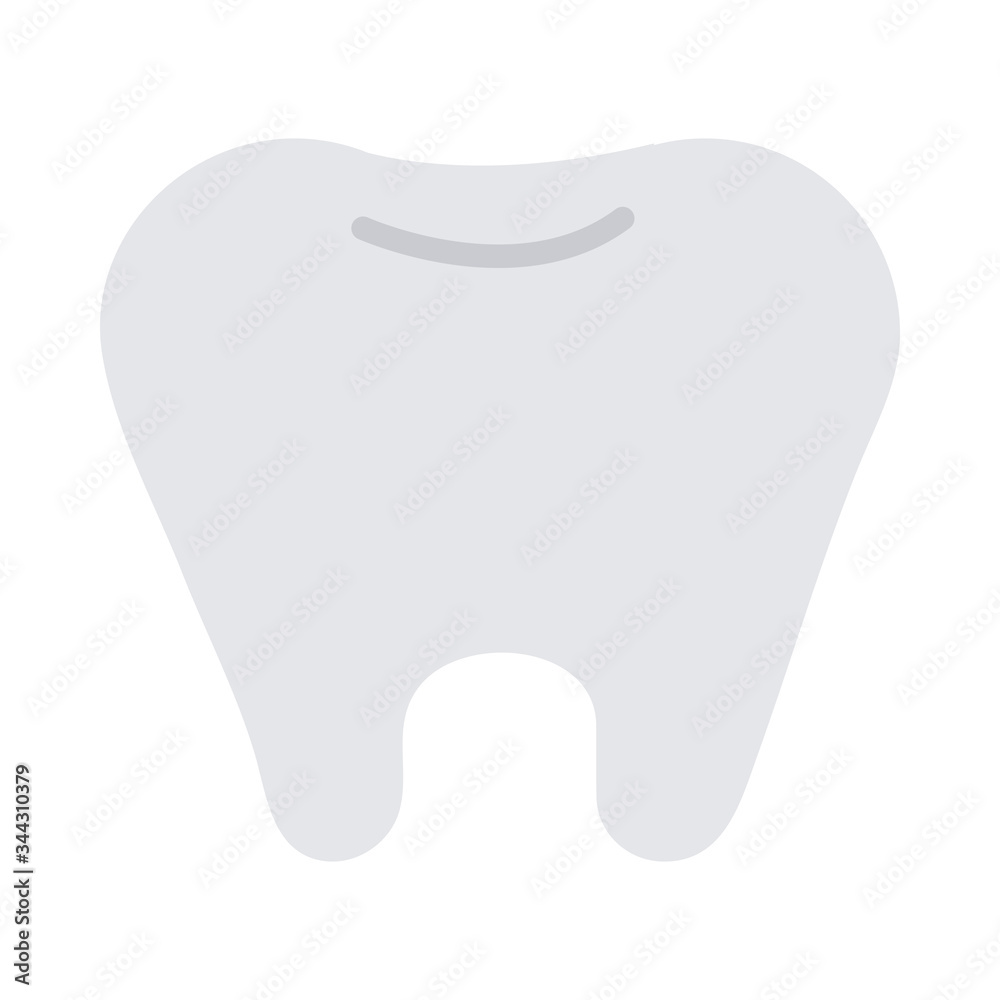 tooth dentist assistance health care medical flat style icon tooth dentist assistance health care medical flat style icon