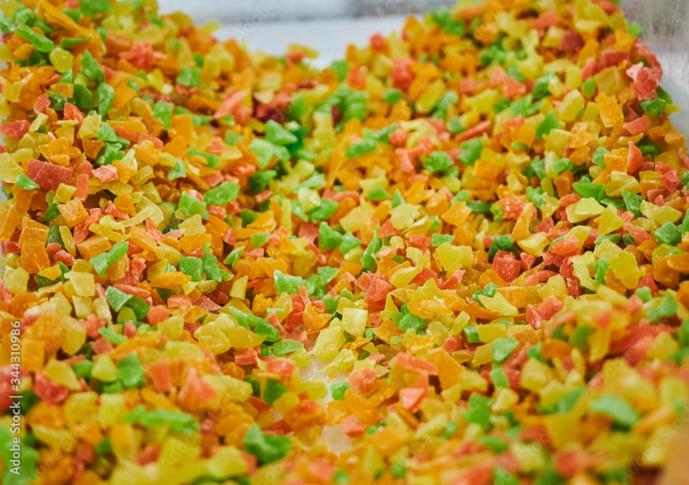 A variety of sweet candies in a store on the counter. A variety of sweet candies in a store on the counter.