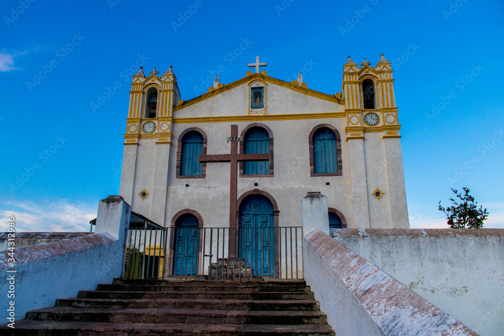 Obraz premium Church in Mucugê, Chapada Diamantina, Brazil