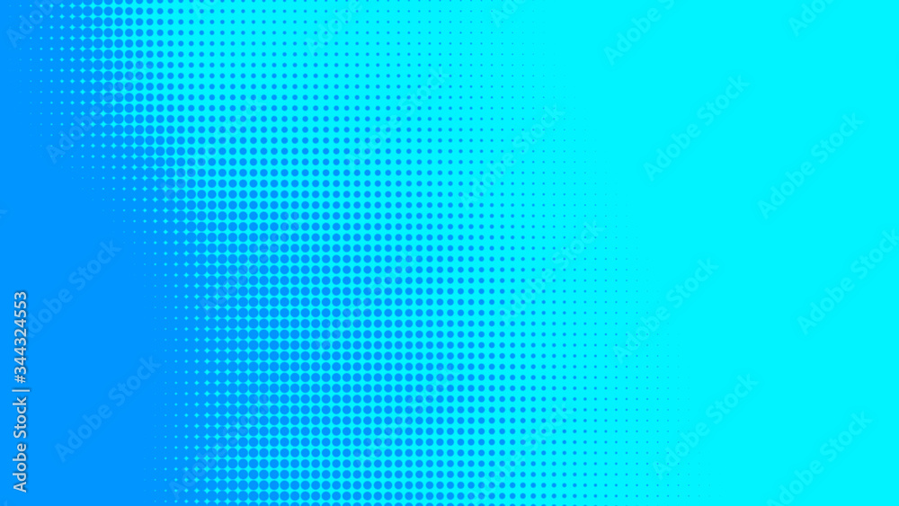 Dots halftone blue color pattern gradient texture with technology digital background. Dots pop art comics with summer background. Dots halftone blue color pattern gradient texture with technology digital background. Dots pop art comics with summer background.