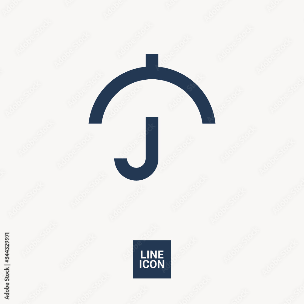 Umbrella isolated minimal single flat linear icon for application and info-graphic. Care line vector icon for websites and mobile minimalistic flat design. Umbrella isolated minimal single flat linear icon for application and info-graphic. Care line vector icon for websites and mobile minimalistic flat design.