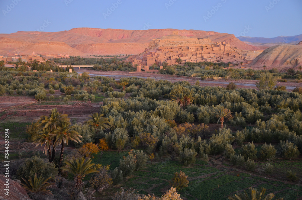 Miasto w Maroko - Warzazat o wschodzie Słońca