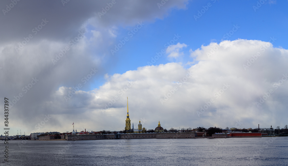 view of the neva river