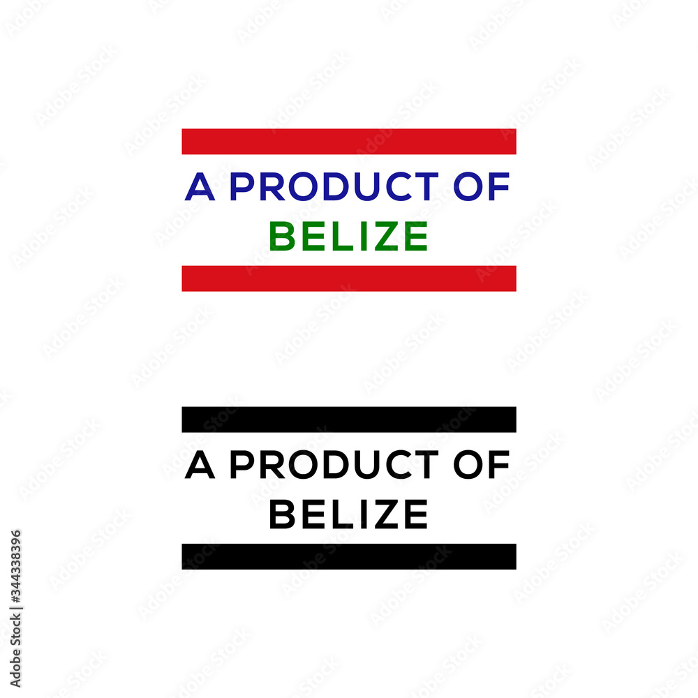 a product of Belize stamp or seal design vector download a product of Belize stamp or seal design vector download