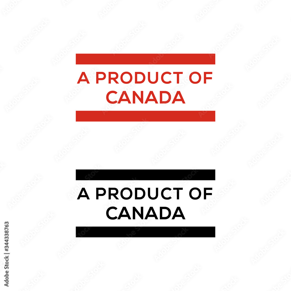 a product of Canada stamp or seal design vector download a product of Canada stamp or seal design vector download