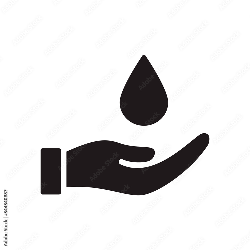 Save water icon. A drop icon. Flat style design. Vector graphic illustration. Suitable for website design, logo, app, template, and ui. EPS 10. Save water icon. A drop icon. Flat style design. Vector graphic illustration. Suitable for website design, logo, app, template, and ui. EPS 10.