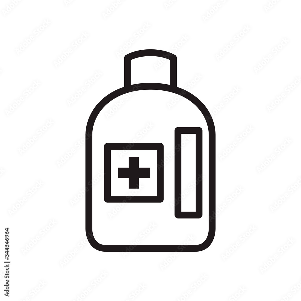 Antiseptic, anti bacterial soap icon in trendy outline style design. Vector graphic illustration. Hygiene symbol. Suitable for website design, logo, app, and ui. Editable vector stroke. EPS 10. Antiseptic, anti bacterial soap icon in trendy outline style design. Vector graphic illustration. Hygiene symbol. Suitable for website design, logo, app, and ui. Editable vector stroke. EPS 10.
