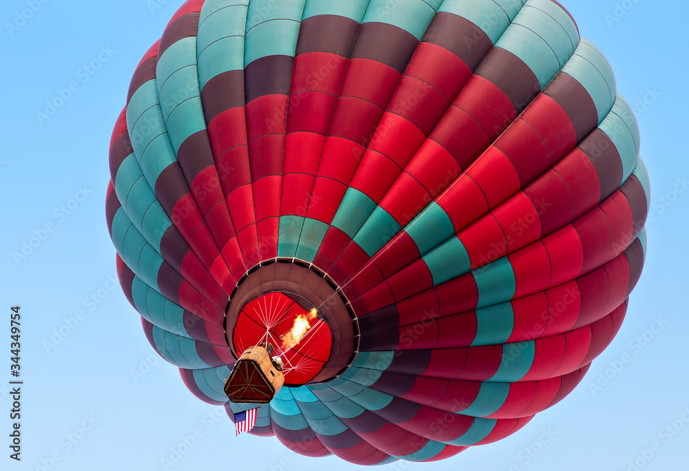 Obraz premium Balloon rising