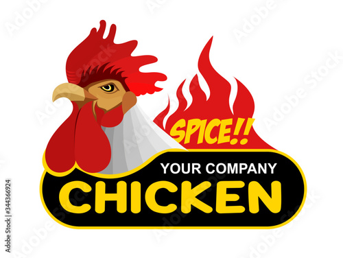 Chicken & Rooster Logo Vector