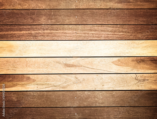Fototapeta Naklejka Na Ścianę i Meble -  Close up old wood table floor with natural pattern