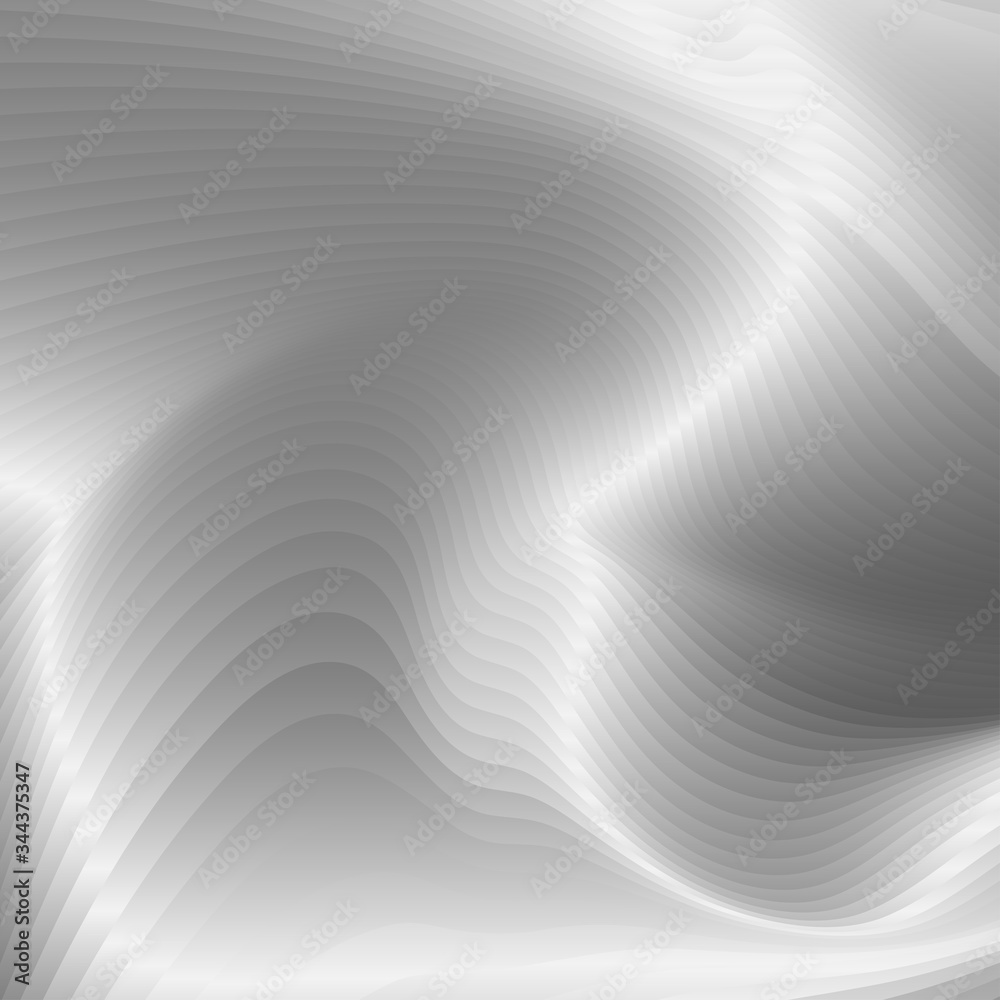 Naklejka premium Abstract geometric white and gray color background. Vector illustration for flyer and poster. Can be used presentation, advertising, marketing.