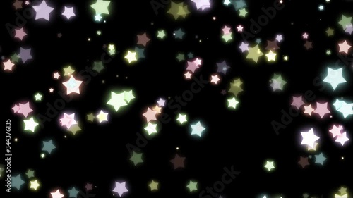 particle pop abstract effect background
