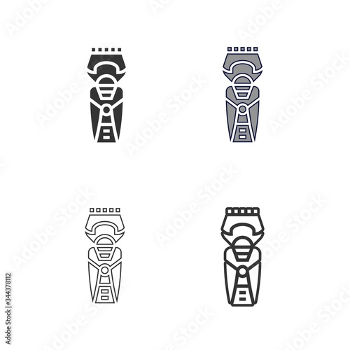 electric clipper icon vector illustration design