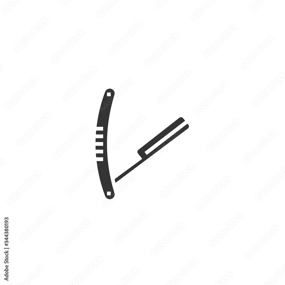 straight razor icon vector illustration design straight razor icon vector illustration design