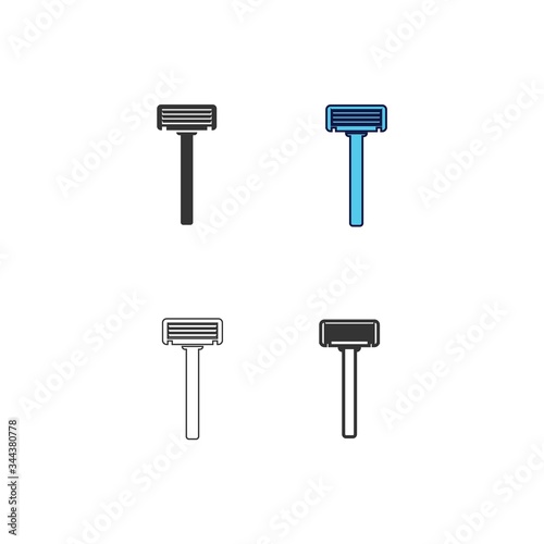 shaving stick icon vector illustration design