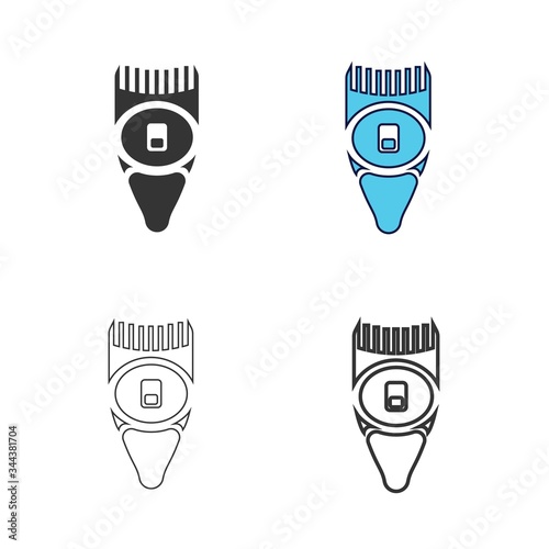 shaving machine icon vector illustration design