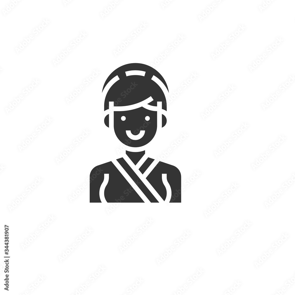 woman icon vector illustration design