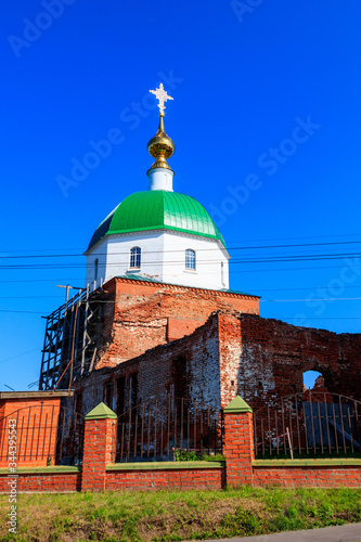Holy Trinity Church in the village Karacharovo near Murom, Russia