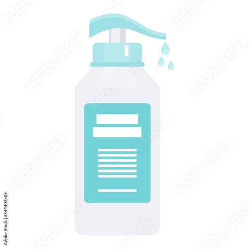 Antiseptic for disinfection. Hand hygiene. Hand washing with soap.
