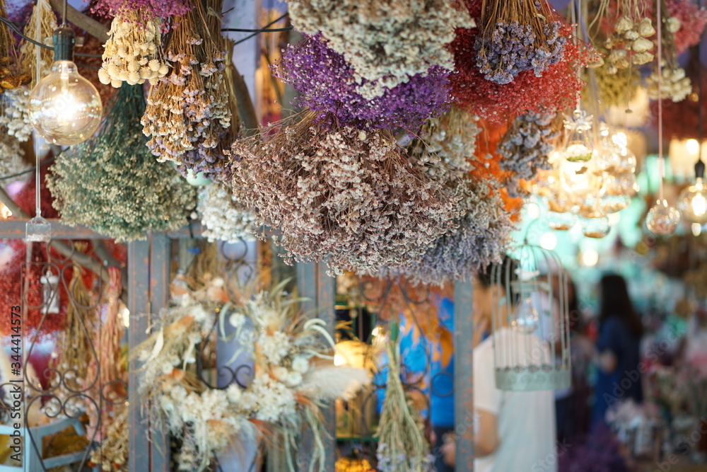 Fototapeta premium Flower Cafe