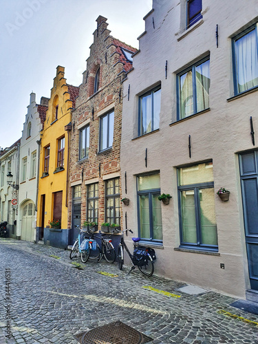 narrow street in Brugge
