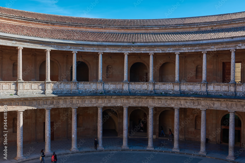 Fototapeta premium Arquitectura de la Alhambra, España