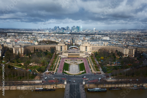 Perspectiva desde la torre eiffel