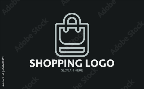 Shopping vector icon. Shopping concept stroke symbol design. Thin graphic elements vector illustration, outline pattern for your web site design, logo, UI.