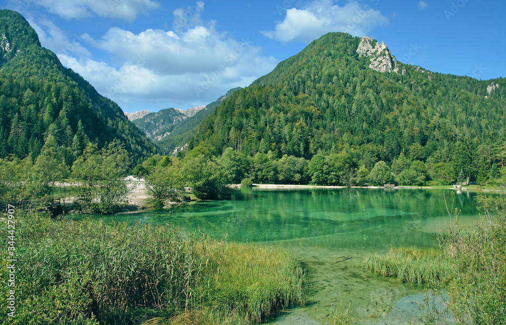 am Jasna-See bei Kranjska Gora im Triglav Nationalpark,Slowenien
