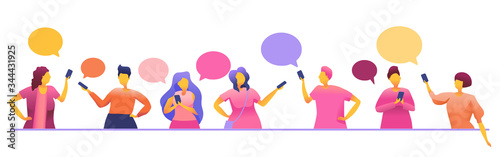 Social Network, stay connected, people connecting all over the world,