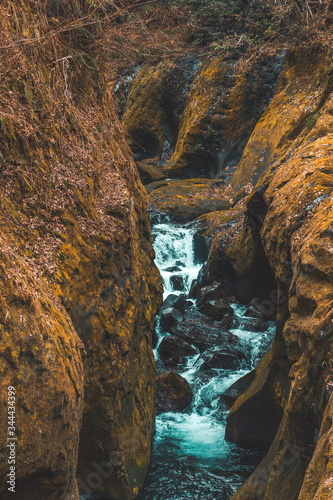 A little stream in a gorge