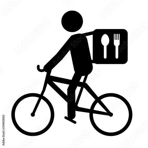 デリバリー自転車アイコン