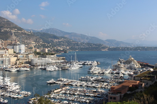 panorama of monaco