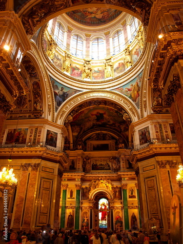 Inside St. Isaac's Cathedral