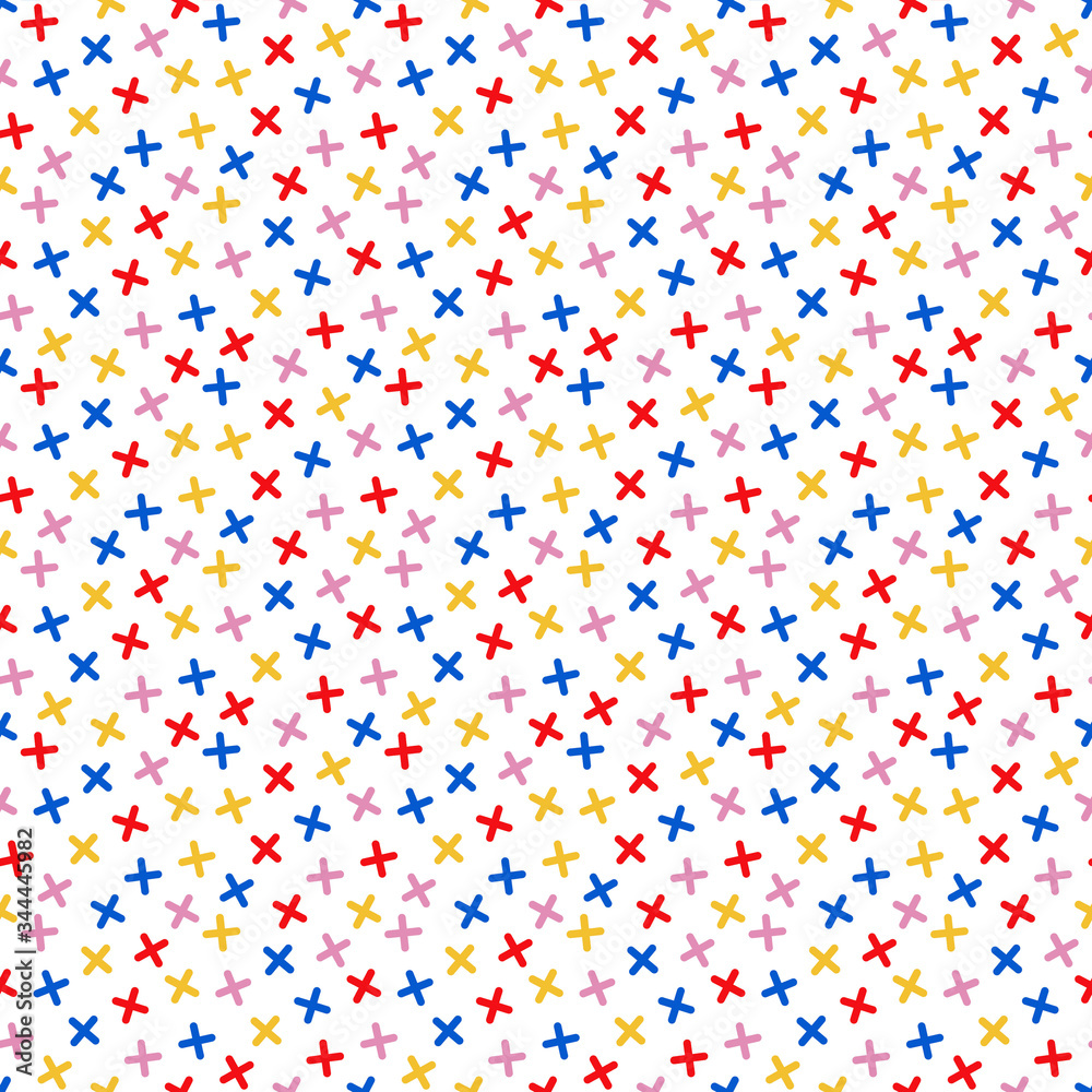 Trendy Geometric Design Seamless Pattern - Fun geometric repeating pattern design Trendy Geometric Design Seamless Pattern - Fun geometric repeating pattern design