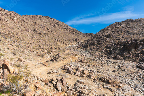 Johnson Valley desert in the state of California (USA)

