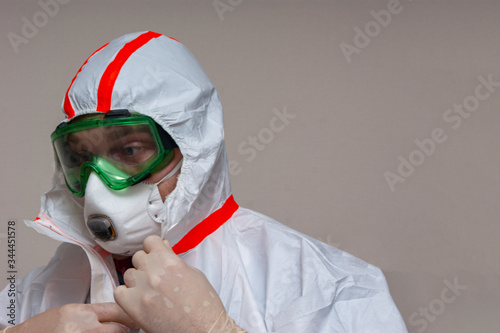 Infectious doctor exam and screening new corona virus infection or COVID novel Coronavirus 2019 disease,COVID-19,nCoV,SARS-Cov-2 that pandemic outbreak as respiratory syndrome,viral pneumonia symptom