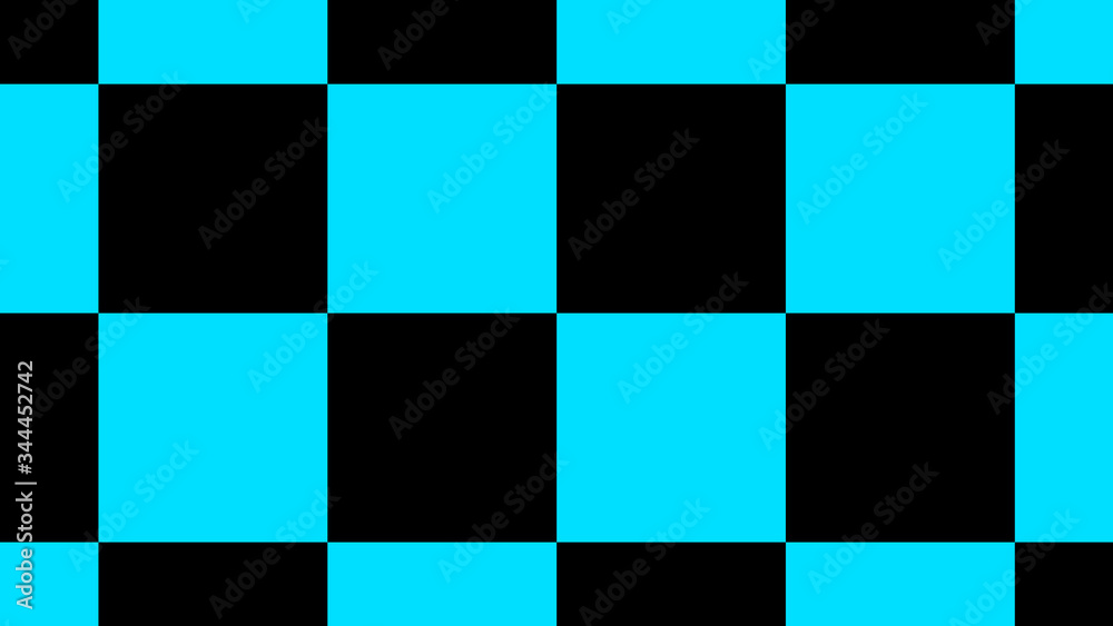 Cyan & black color abstract background,New chessboard abstract background Cyan & black color abstract background,New chessboard abstract background
