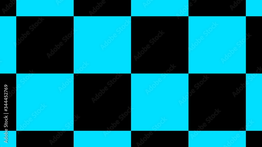 Cyan & black color abstract background,New chessboard abstract background Cyan & black color abstract background,New chessboard abstract background