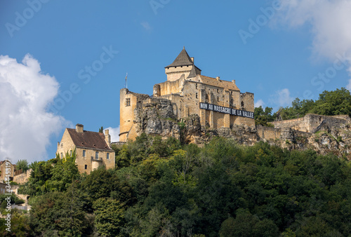 Chateau de Castelnaud, medieval fortress at Castelnaud-la-Chapelle, Dordogne, Aquitaine, France