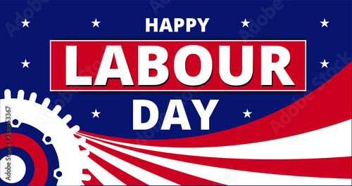 Happy Labour Day Banner