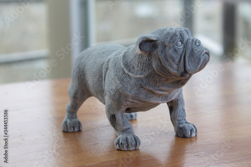English bulldog figurine